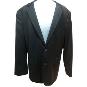 Express Men’s Wool Blend Blazer Black Size 42R